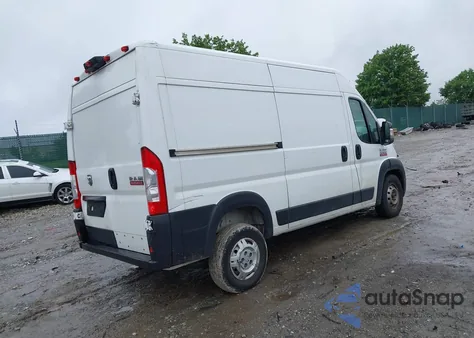 2019 Ram Promaster 1500 High Roof 136 Wb z USA, uszkodzony, nr VIN 3C6TRVBG4KE500920